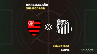 Flamengo x Santos: onde assistir ao vivo, horário, escalações e arbitragem