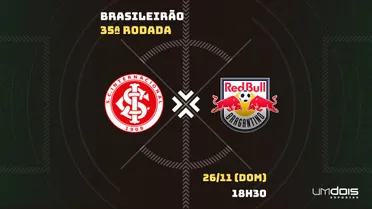 Internacional x Bragantino: escalações prováveis, como assistir, data e horário 