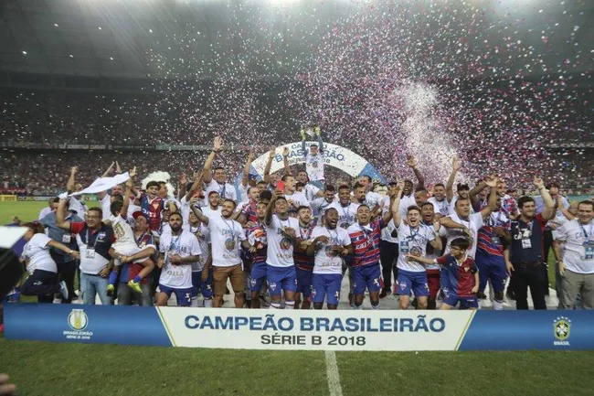 Fortaleza foi o campeão da Série B 2018.