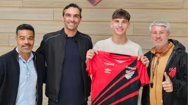 Filho de Giba sai do Athletico e encerra curta passagem