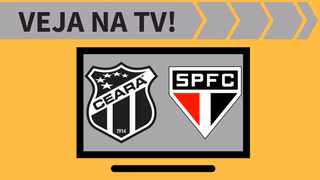 Ceará x São Paulo AO VIVO: saiba como assistir ao jogo na TV