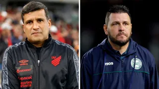 Dupla Atletiba está em busca de afirmação dos treinadores e das suas equipes