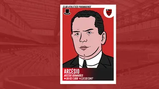 Arcésio Guimarães, o primeiro presidente