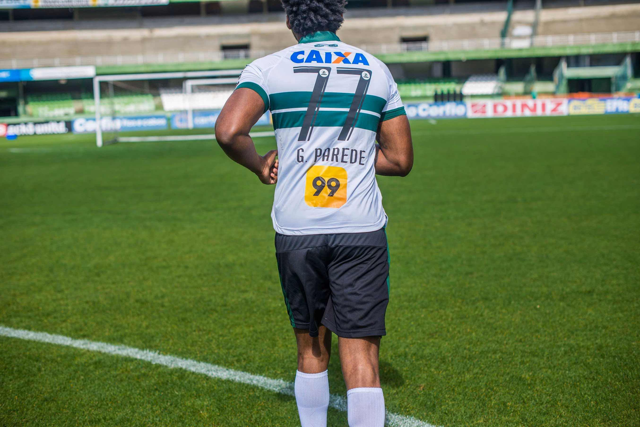 Novo patrocinador do Coritiba na camisa.