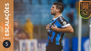Confira escalações, suspensos e lesionados da 5ª rodada do Brasileirão
