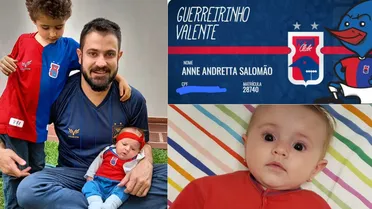 Torcedor associa filha ao Paraná enquanto a esposa estava em trabalho de parto