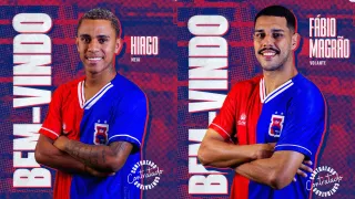 Paraná Clube oficializa mais três reforços a um mês da estreia