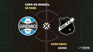 Grêmio x ABC: Escalações prováveis, como assistir, data e horário