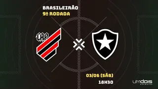 Athletico x Botafogo: onde assistir, horário, escalações e arbitragem