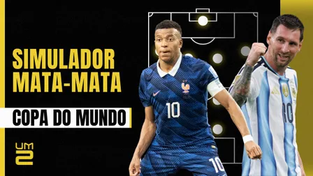 Quais os jogos do mata-mata da Copa do Mundo? Simule os confrontos com o chaveamento atualizado