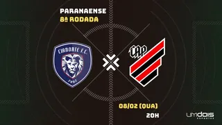 Cianorte x Athletico: Escalações prováveis, como assistir, data e horário