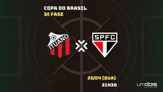 Ituano x São Paulo: Escalações prováveis, como assistir, data e horário