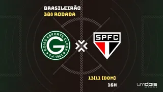 Goiás x São Paulo: onde assistir ao vivo, horário, escalações e arbitragem