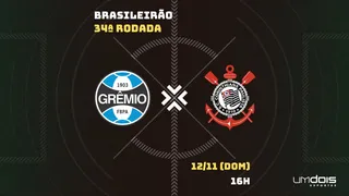 Grêmio x Corinthians: escalações prováveis, como assistir, data e horário