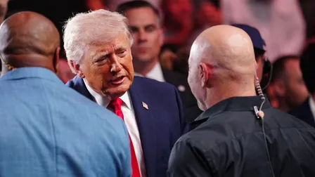 Trump pede luta e UFC Casa Branca ganha combate pesado