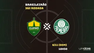Cuiabá x Palmeiras: onde assistir ao vivo, horário, escalações e arbitragem