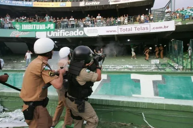 PM ataca torcida do Coritiba