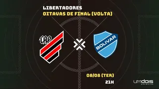 Athletico x Bolívar: Escalações prováveis, como assistir, data e horário