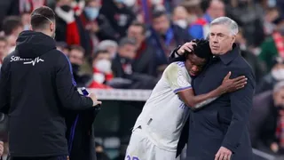 Ancelotti enaltece Vini Jr após clássico com Atlético: “Muito concentrado”