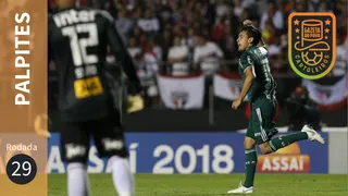 Veja os palpites para os jogos da 29ª rodada do Brasileirão