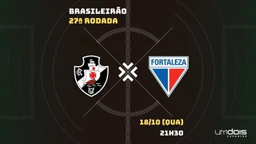 Vasco x Fortaleza: Escalações prováveis, como assistir, data e horário