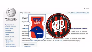 Wikipédia batiza clássico entre Atlético e Paraná com nome bizarro