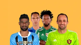 Aguentam a reta final? Veja quem são os ‘vovôs’ do Brasileirão