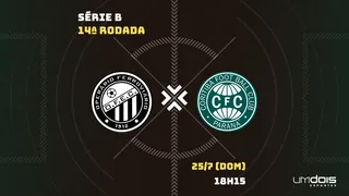 Em momentos opostos, Coritiba e Operário fazem duelo direto pelo G4