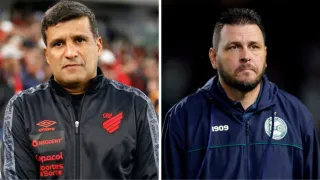 Com inícios parecidos, Kosloski e Carvalho comandam dupla Atletiba em contextos diferentes