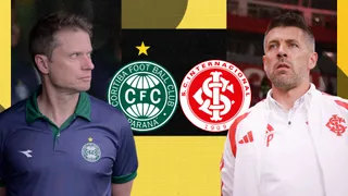Coritiba x Internacional: Escalações e onde assistir ao vivo