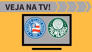 Bahia x Palmeiras AO VIVO:  como assistir jogo da Copa do Brasil na TV