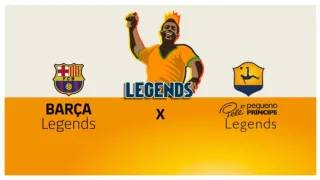 Curitiba vai receber jogo de lendas do Barcelona e do Brasil em novembro