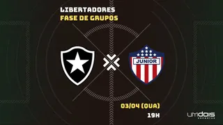 Botafogo x Junior Barranquilla: escalações prováveis, como assistir, data e horário