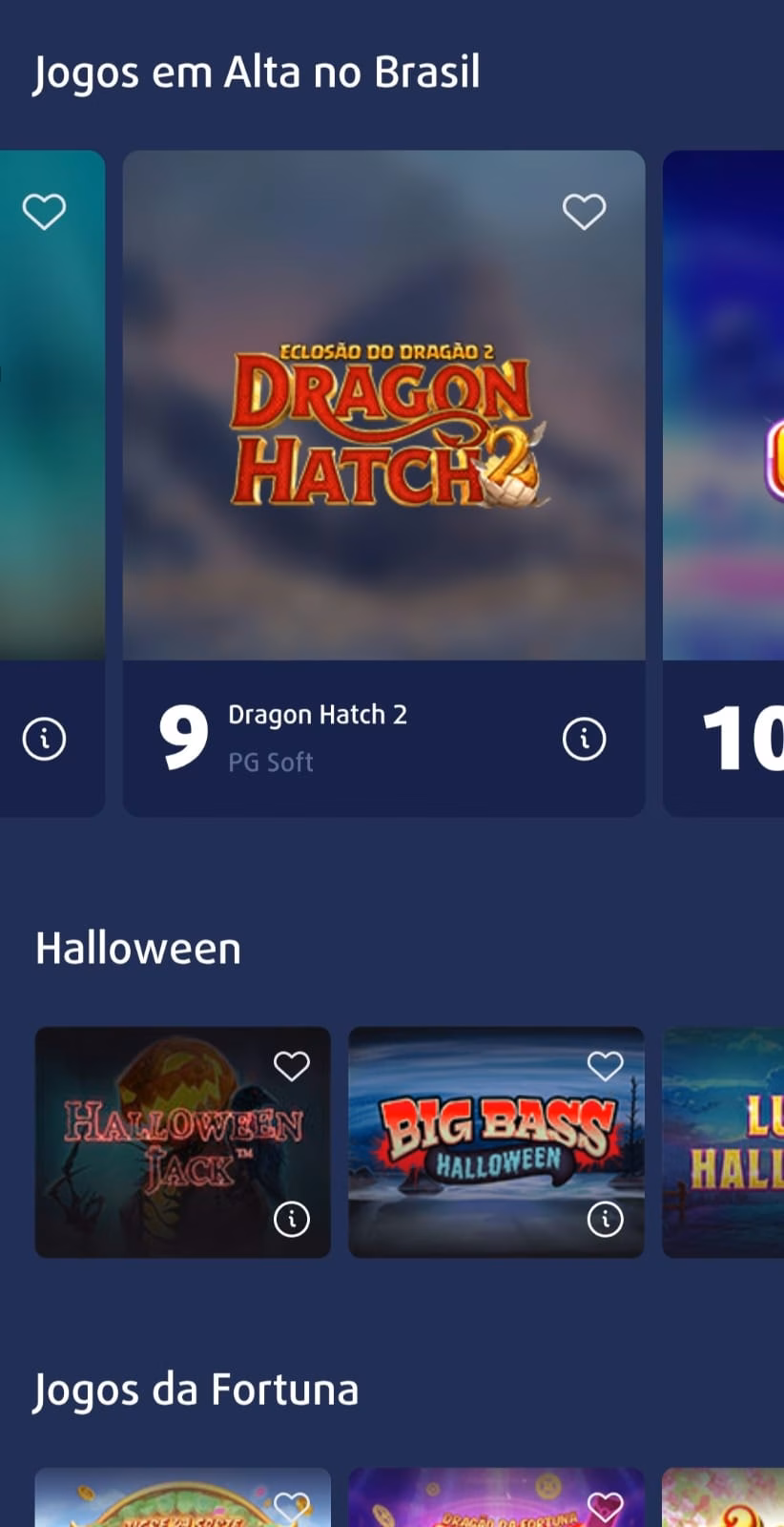 Dragon Hatch 2 listado entre os jogos em alta no Brasil na plataforma Lottoland.
