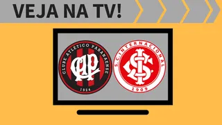Atlético-PR x Internacional AO VIVO: saiba como assistir ao jogo na TV