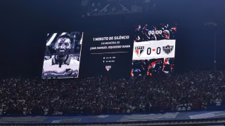 São Paulo conversa com organizada e retira faixa em respeito a Izquierdo