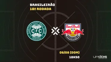 Coritiba x Red Bull Bragantino: Escalações prováveis, como assistir, data e horário