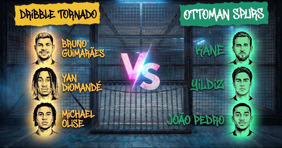 Bruno Guimarães desafia Harry Kane na Batalha dos Craques? Vote agora