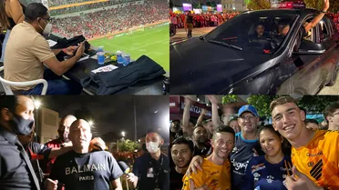 O que você não viu na TV: os bastidores de Athletico x Atlético-MG