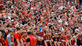 Nenhum ferido em Atlético e Flamengo na Arena. Só a cultura do futebol