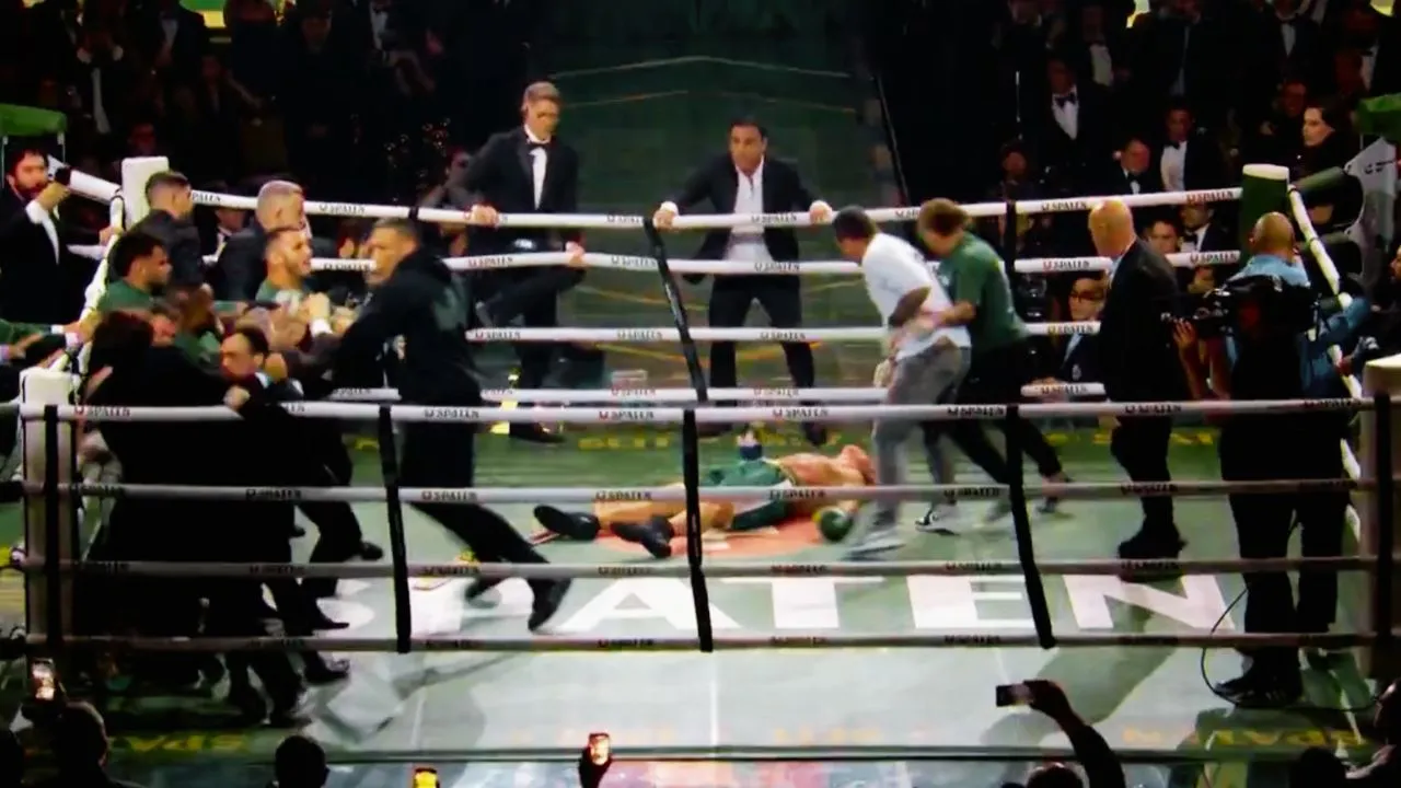 Wanderlei Silva x Popó termina em briga generalizada no Spaten Fight Night