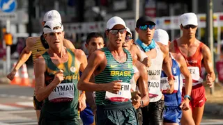 Sob forte calor, Caio Bonfim termina em 13º na marcha atlética da Olimpíada