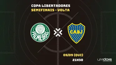Palmeiras x Boca Juniors: Escalações prováveis, como assistir, data e horário