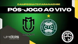 Maringá x Coritiba; siga o debate pós-jogo ao vivo