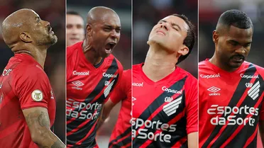 Ídolos históricos vão da glória ao calvário do rebaixamento pelo Athletico