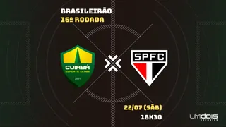 Cuiabá x São Paulo: Escalações prováveis, como assistir, data e horário