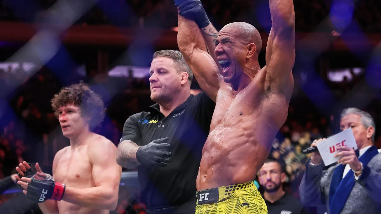 Gregory Rodrigues no UFC 322. Foto: Icon sport
