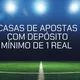 Plataforma de 1 real em Maio de 2026: 10 bets de depósito mínimo R$1