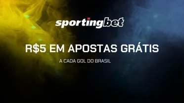Brasil x Marrocos: a Sportingbet paga R$5 a cada gol da Seleção na estreia da Copa