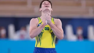 Diogo Soares celebra união e resultado no Mundial de ginástica: ‘Mostramos o que é o Brasil’